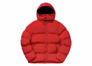 Jordan Essentials Statement Puffer Jacket Rood