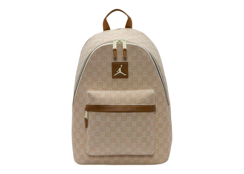 Jordan Monogram Backpack Coconut Milk