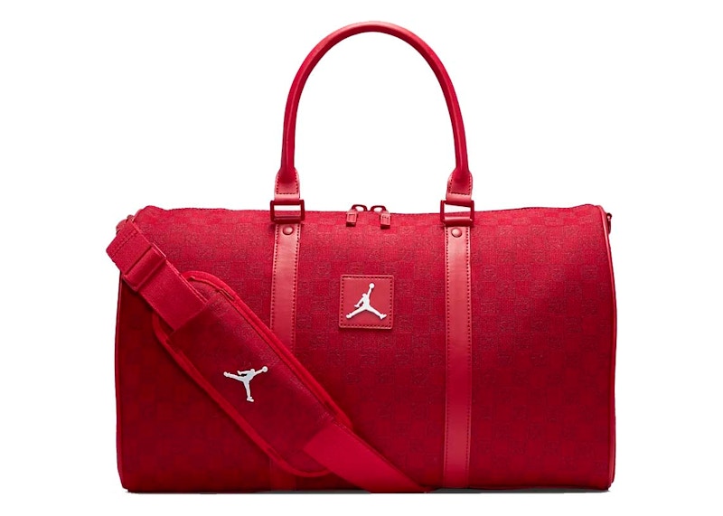 Jordan Monogram Duffle Bag Rood