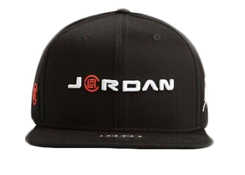 Jordan x CLOT Pro Cap Snapback Zwart