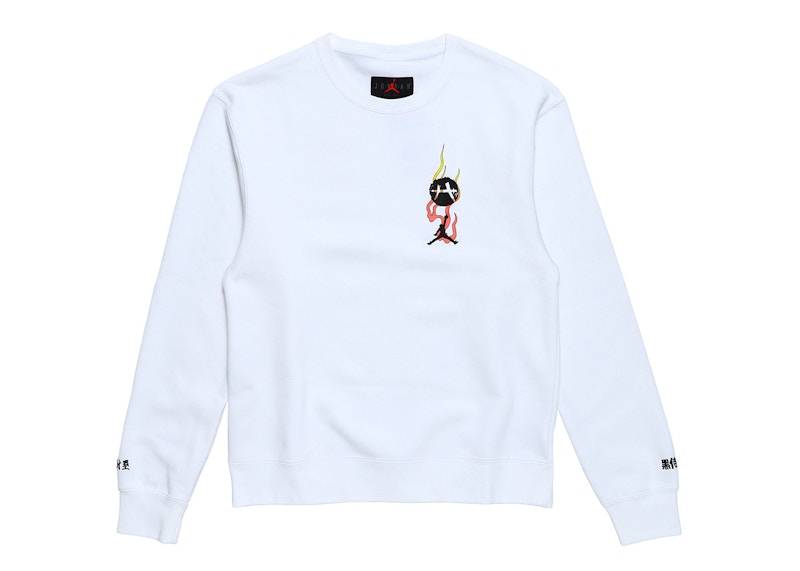 Jordan x Rui Hachimura NTR Crew Sweatshirt Wit