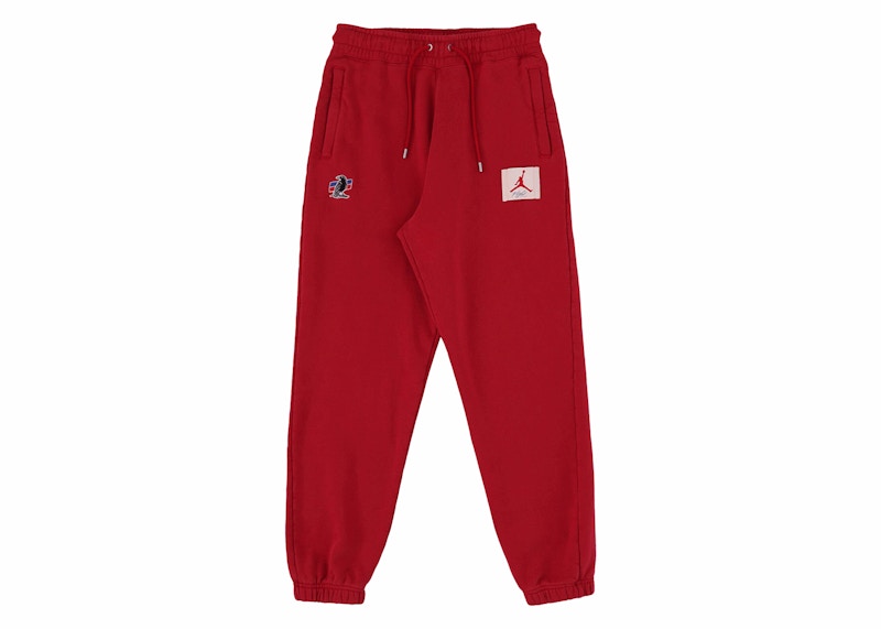 Jordan x Two 18 Fleece Sweatpants Rood