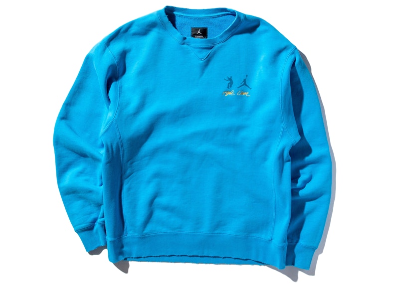 Jordan x Union Crewneck Equator Blauw