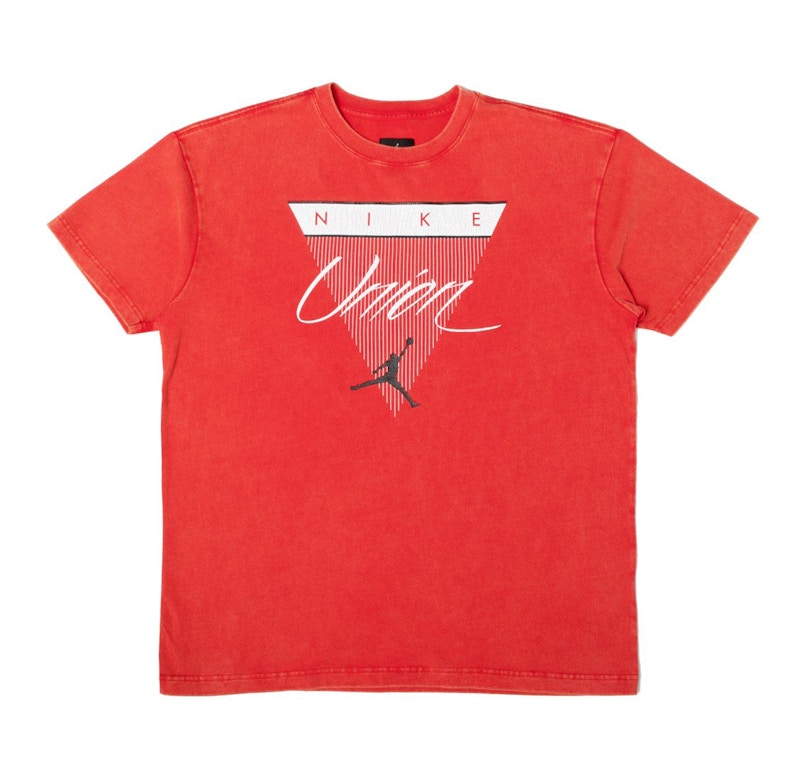 Jordan x Union NRG Vault Flight Triangle Tee Rood