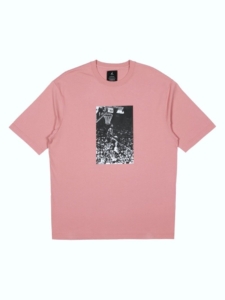 Jordan x Union Reverse Dunk T-Shirt Rust Roze