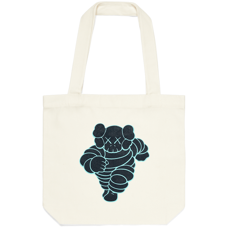 KAWS CHUM Tote Bag Blauw