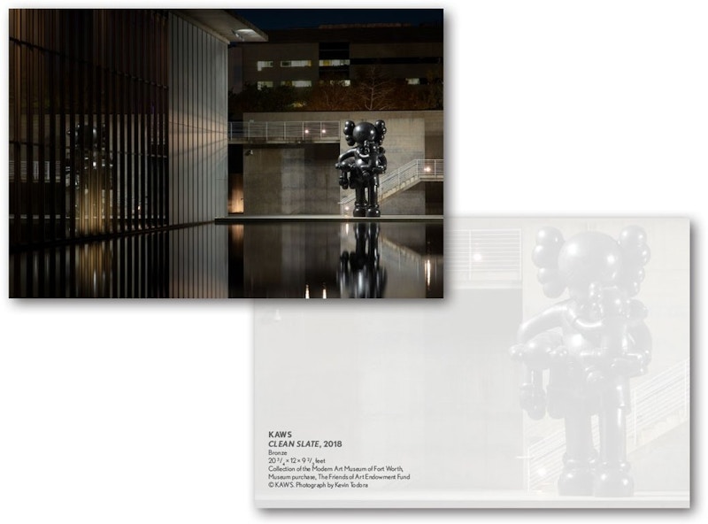 KAWS Clean Slate Post Cards