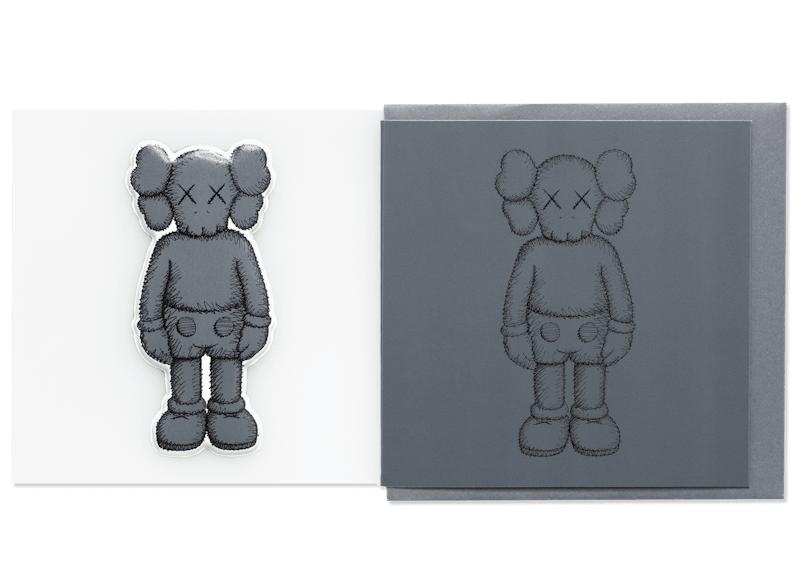 KAWS Companion Greeting Card Dark