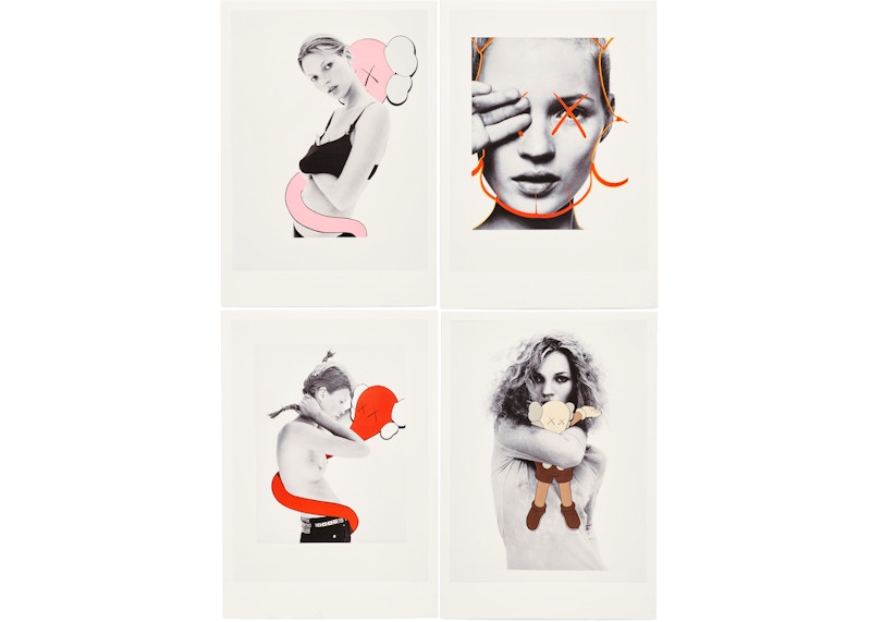 KAWS David Sims Postcard Multi