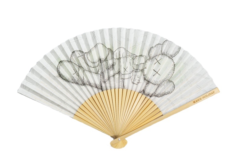 KAWS Holiday Singapore Folding Fan