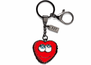 KAWS Heart Keychain