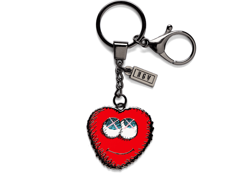 KAWS Heart Keychain