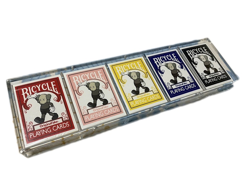 KAWS Original Fake Bicycle Playing Cards