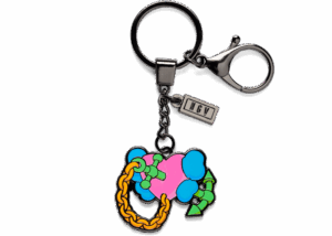 KAWS Permanent Love Keychain