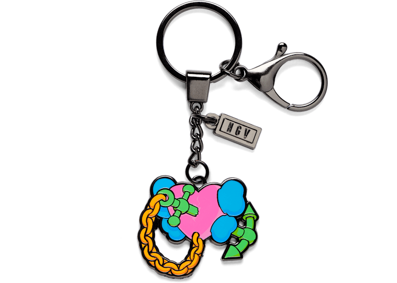 KAWS Permanent Love Keychain