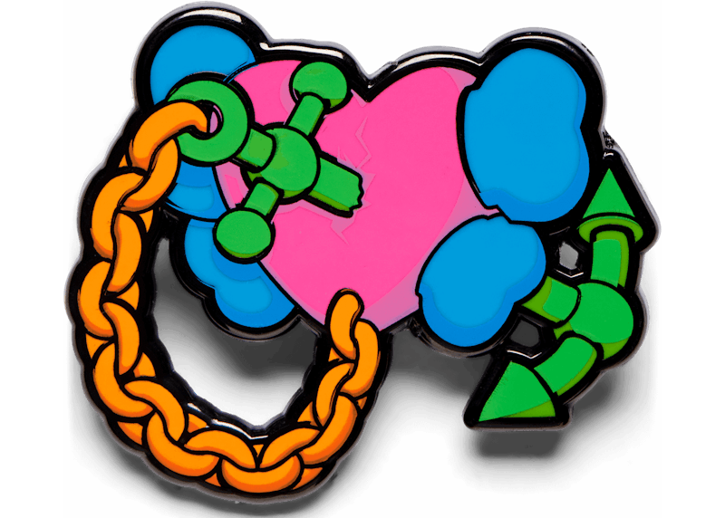 KAWS Permanent Love Pin
