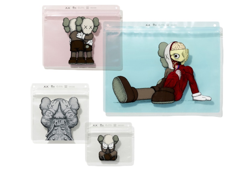 KAWS Tokyo First x Pake Bag Set