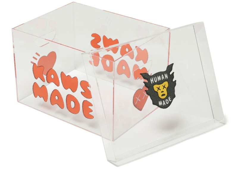 KAWS x Human Made STORM COWBOY Clear Acrylic Storage Box