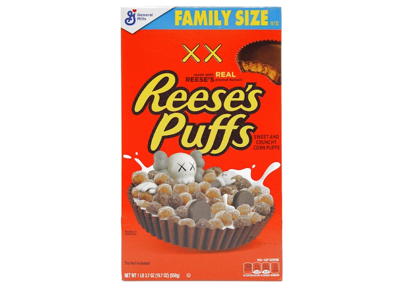 KAWS x Reese’s Puffs Cereal Family