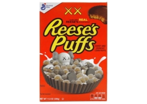 KAWS x Reese’s Puffs Cereal