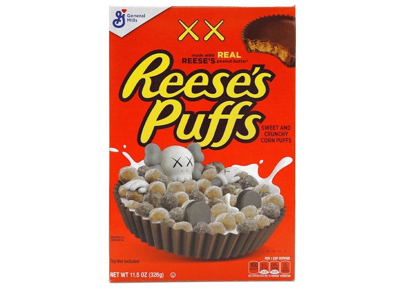 KAWS x Reese’s Puffs Cereal