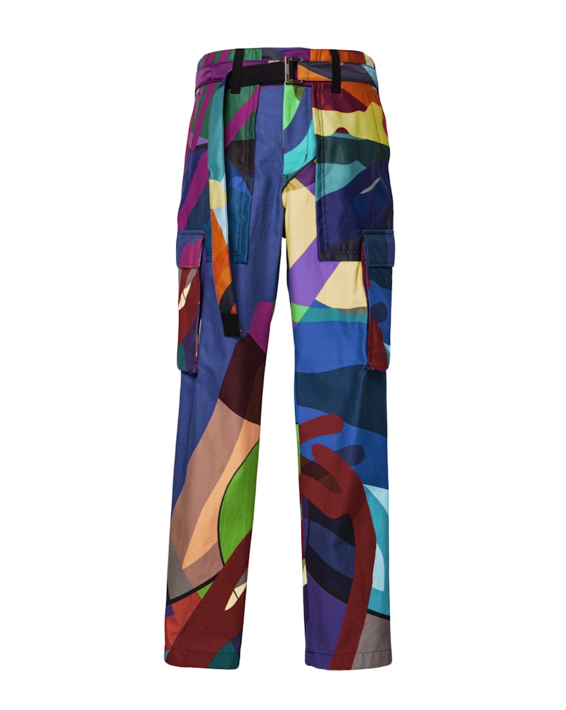 KAWS x Sacai Pants Multi Multicolor
