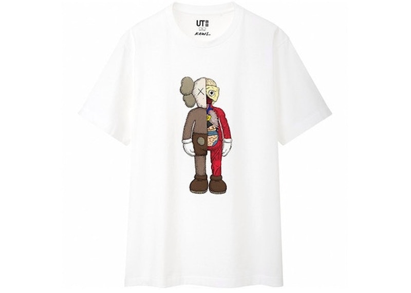 KAWS x Uniqlo Flayed Tee Wit