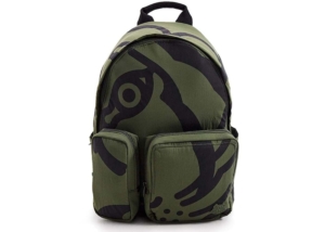 KENZO Mesh-Paneled Printed Shell Backpack Groen