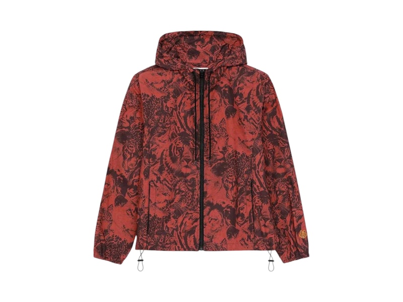 KENZO x WWF Tiger Jacket Rood