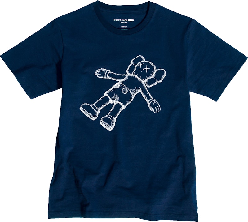 KAWS Holiday Companion Tee Blauw