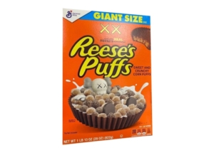 KAWS x Reese’s Puffs Cereal Giant