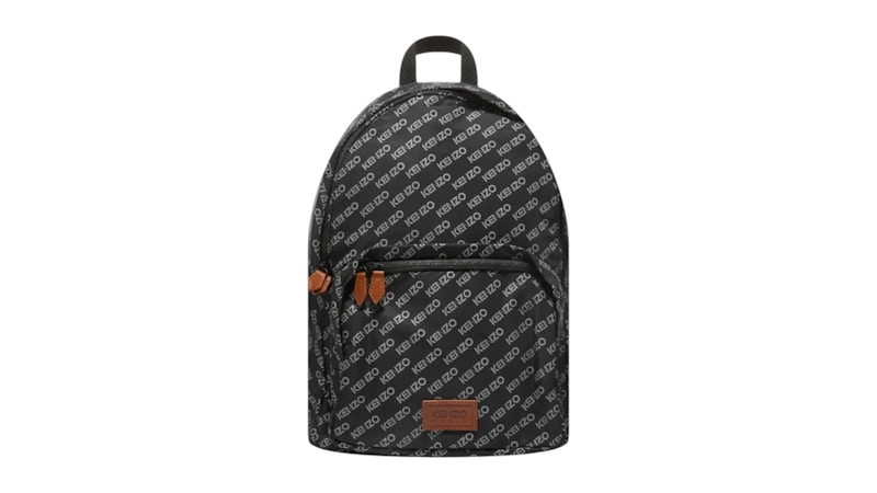 KENZO Repeat Logo Backpack Zwart