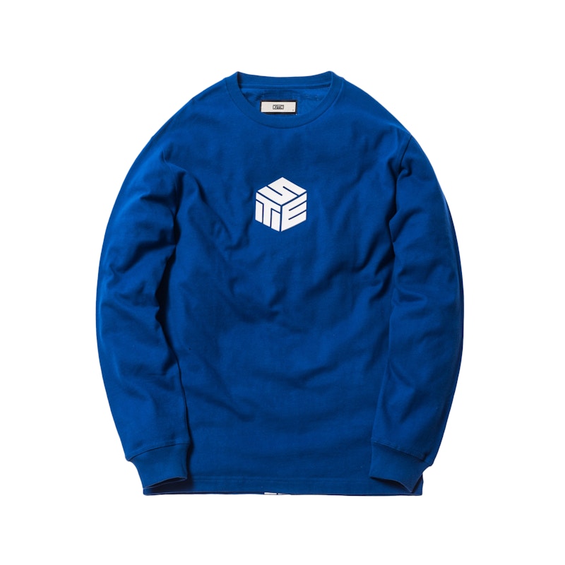 Kith 3-D Set L/S Tee Blauw