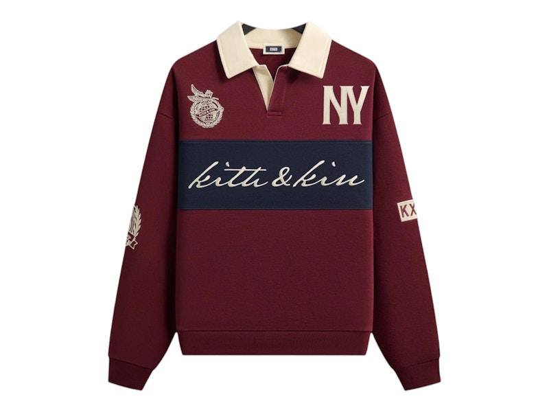 Kith Autograph Nelson Rugby Pullover Magma Magmau