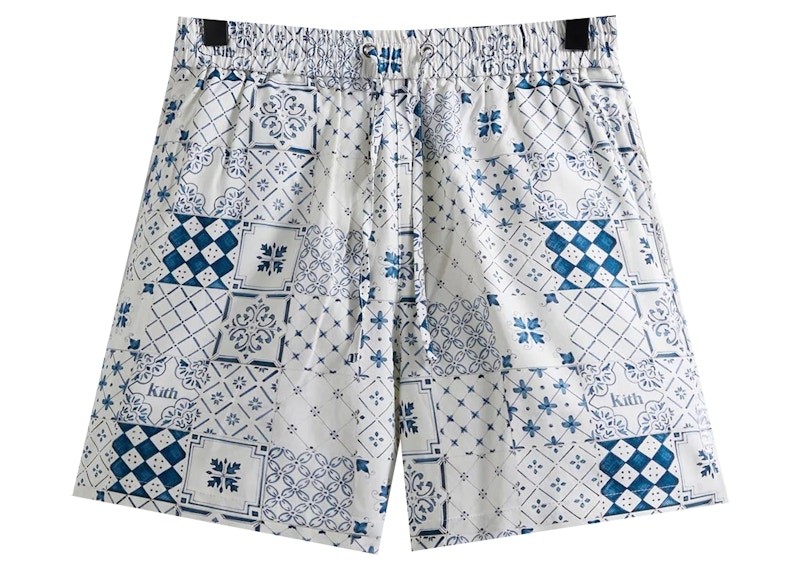 Kith Azulejo Tiles Active Short Sandrift Sanddrift