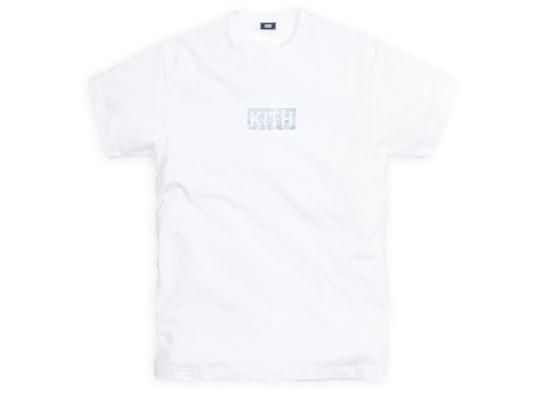 Kith Tile Classic Logo Tee Wit