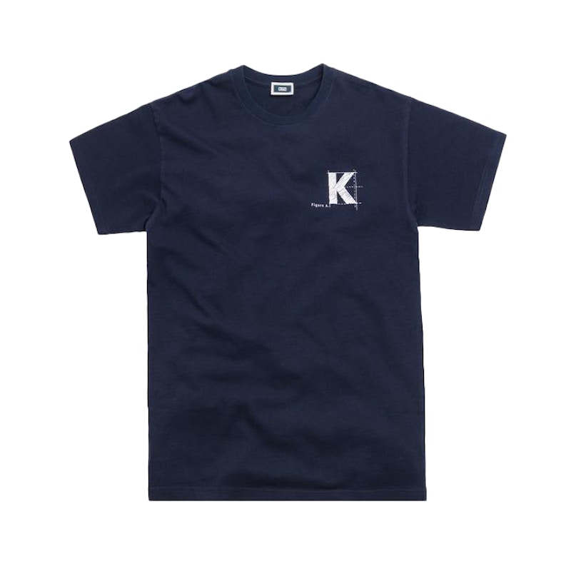 Kith Blueprint Tee Blauw