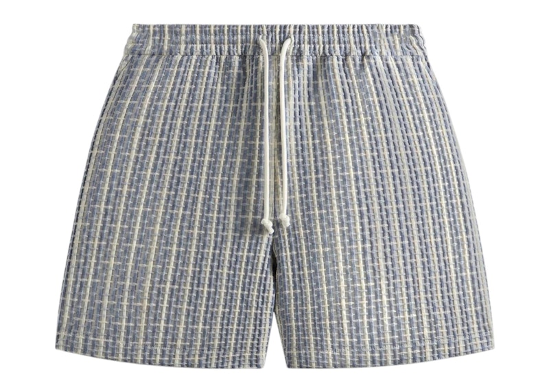 Kith Bubble Check Active Short Light Indigo