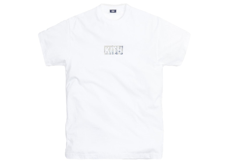 Kith Canvas Tile Classic Logo Tee Wit