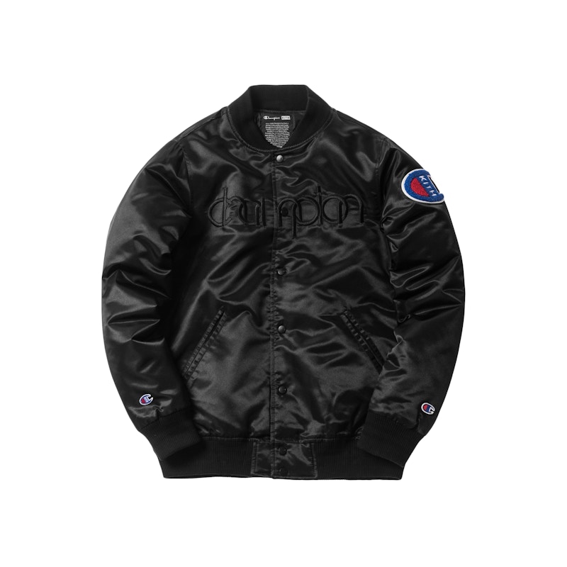 Kith Champion Baseball Jacket Zwart