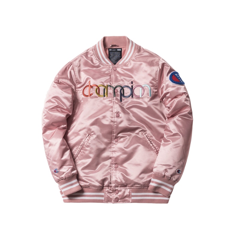Kith Champion Baseball Jacket Roze