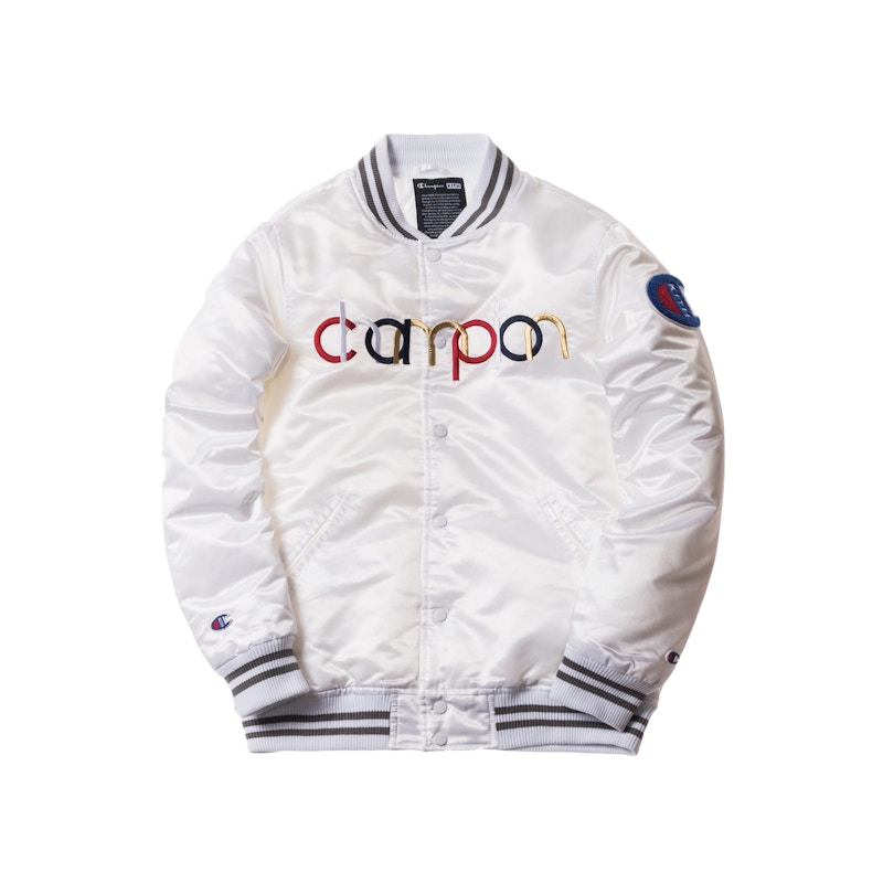 Kith Champion Baseball Jacket Wit