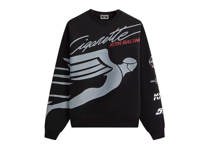 Kith Cigarette Racing 515 Nelson Crewneck Zwart