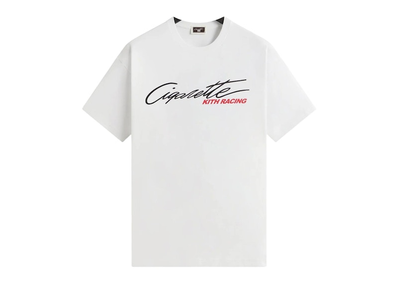 Kith Cigarette Racing Vintage Tee Wit