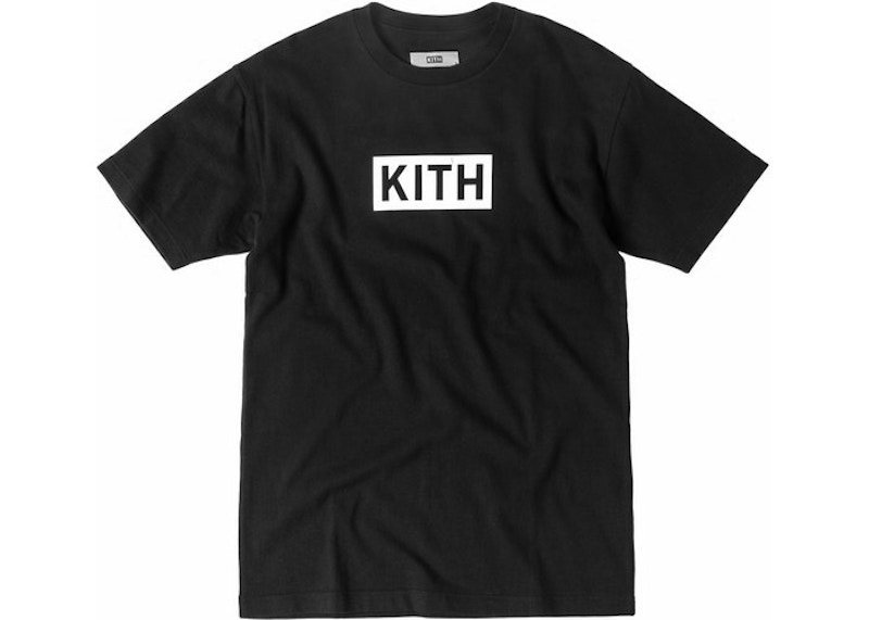 Kith Classic Logo Tee Zwart