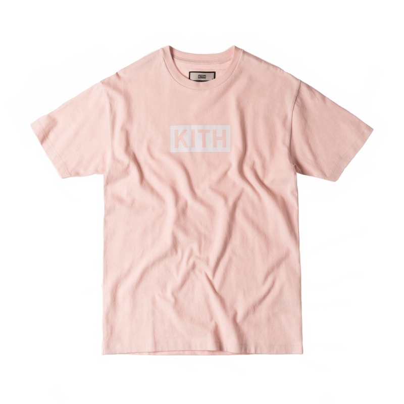 Kith Classic Logo Tee Light Roze