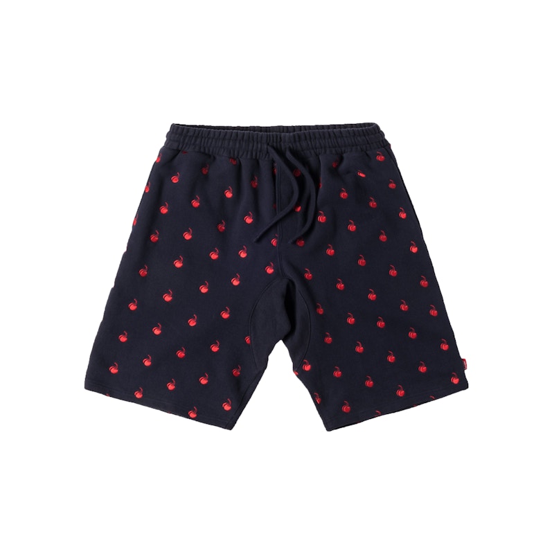 Kith Coca Cola Cherries Bleecker Short Blauw