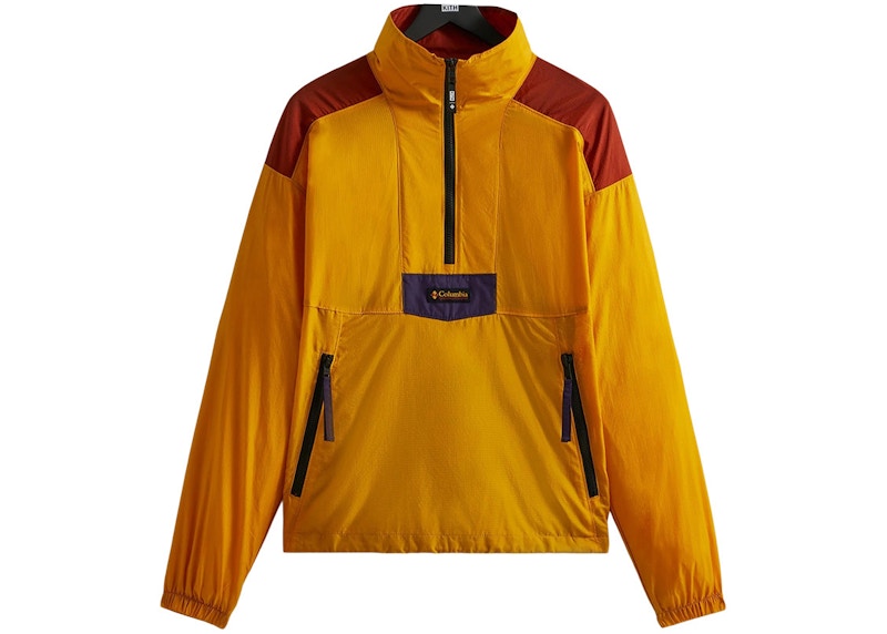 Kith Columbia Riptide Windbreaker Golden Geel