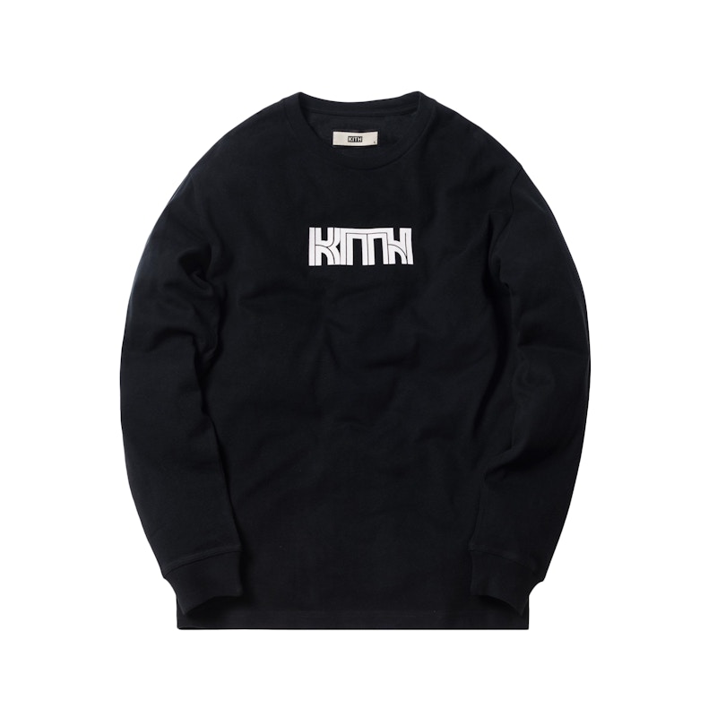Kith Community Sponsors L/S Tee Zwart