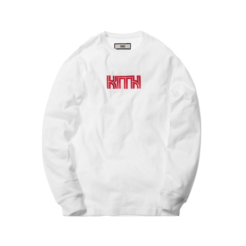 Kith Community Sponsors L/S Tee Wit